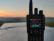 The Radtel RT-490 Two Way Radio in a scenic location/!